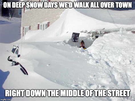 deep snow meme